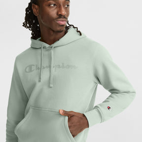 Powerblend Hoodie, Tonal Script Logo
