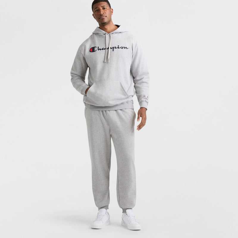 Powerblend Hoodie, Script Logo - Big & Tall