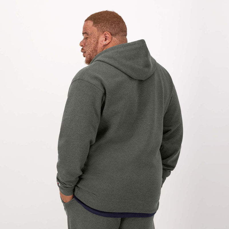 Powerblend Full-Zip Hoodie, C Logo - Big & Tall