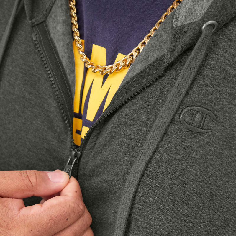 Powerblend Full-Zip Hoodie, C Logo - Big & Tall