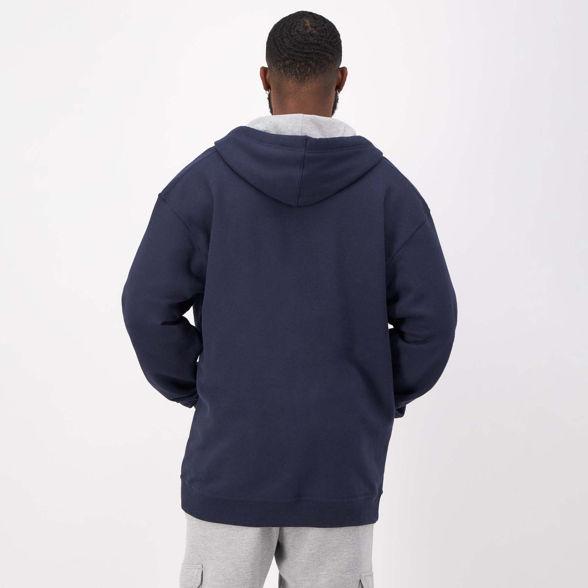 Powerblend Full-Zip Hoodie, C Logo - Big & Tall