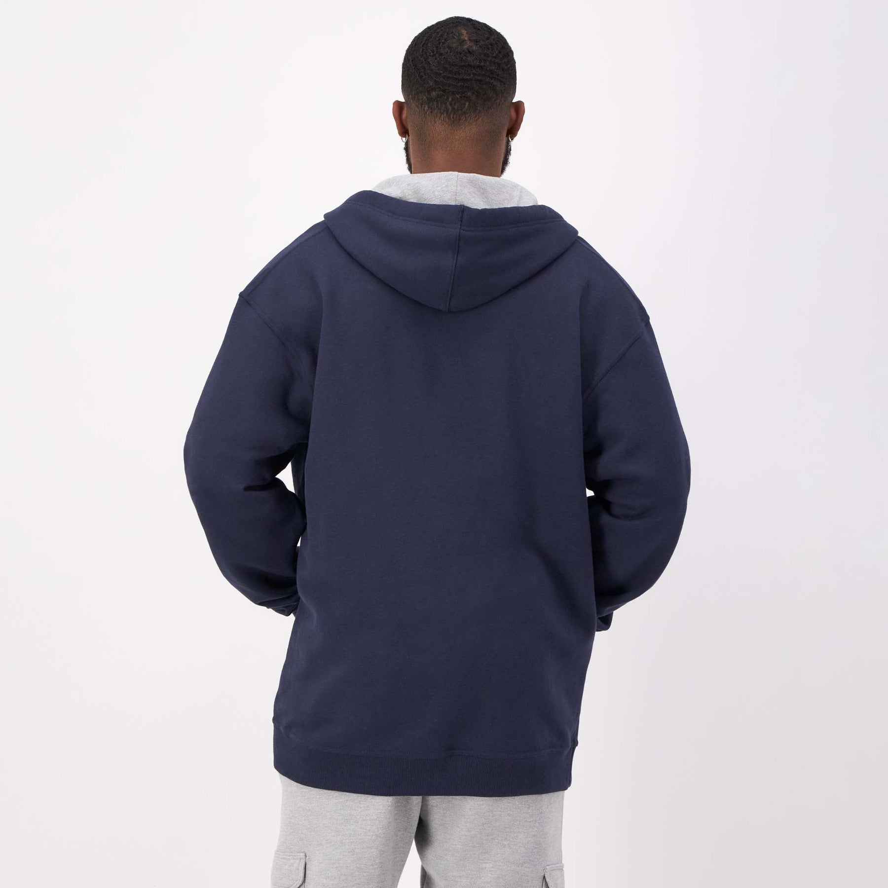Powerblend Full Zip Hoodie, C Logo - Big & Tall