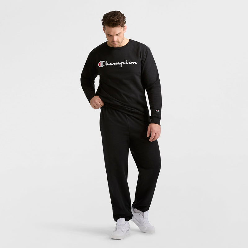 Powerblend Sweatpants, Cinched Bottom, C Logo - Big & Tall