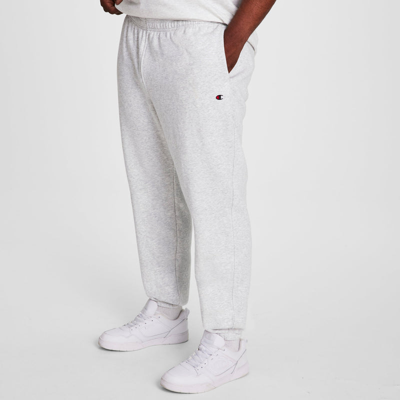 Powerblend Sweatpants, Cinched Bottom, C Logo - Big & Tall