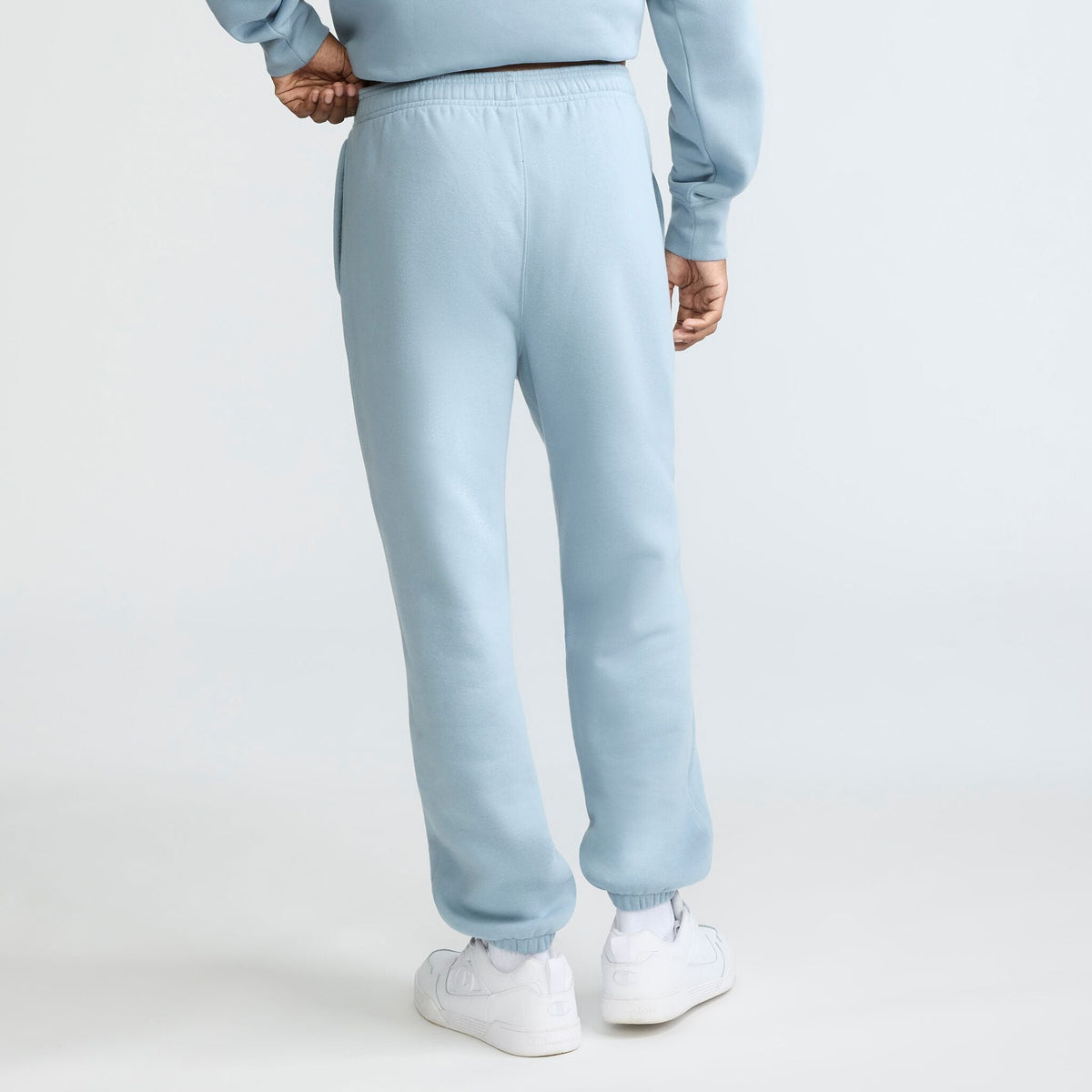 Powerblend Sweatpants, Relaxed Hem, C Logo