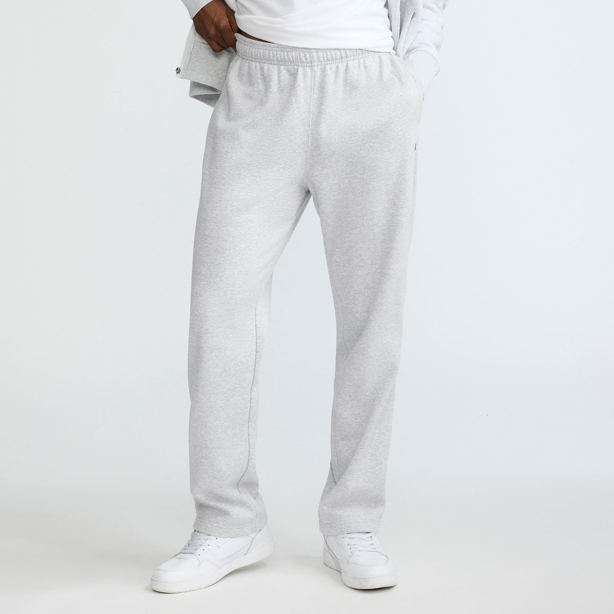 Powerblend Sweatpants, Open Hem, C Logo