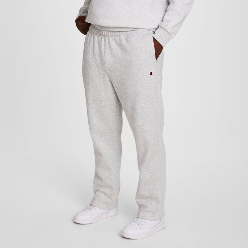 Powerblend Sweatpants, Open Hem, C Logo - Big & Tall