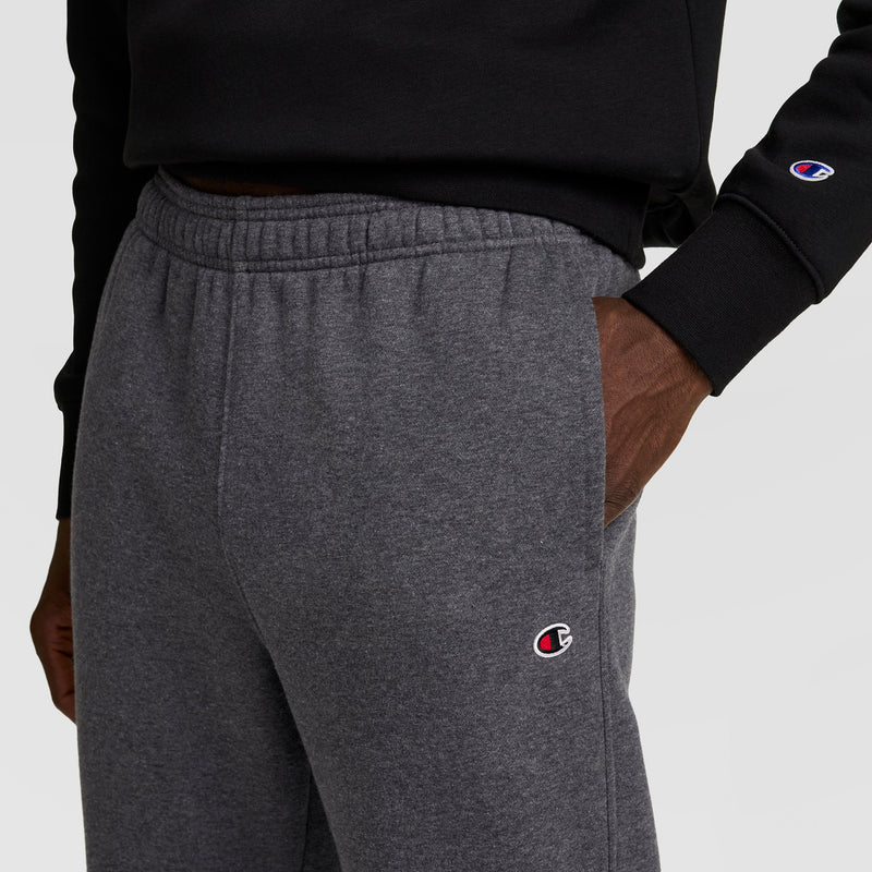 Powerblend Sweatpants, Open Hem, C Logo