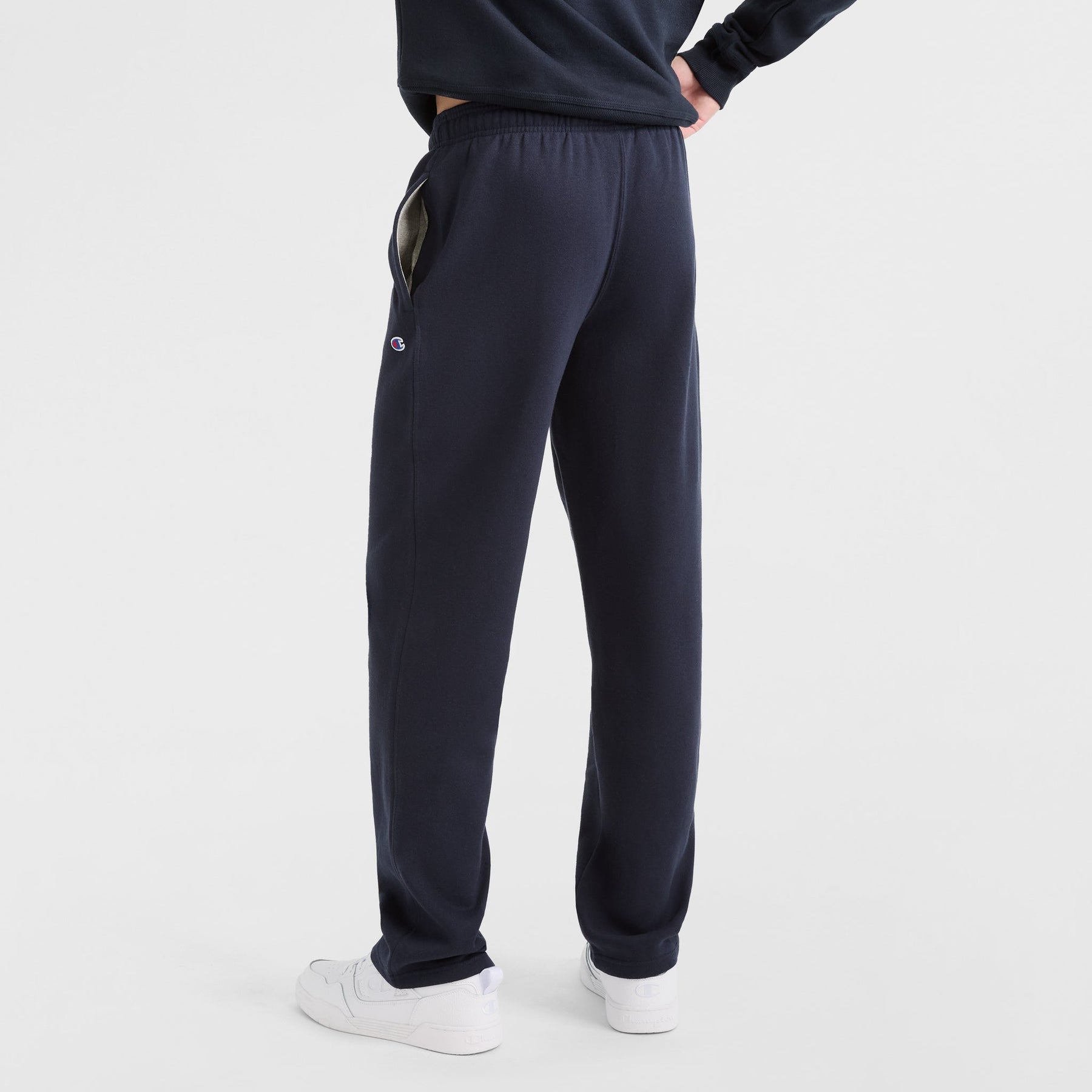 Powerblend Sweatpants, Open Hem, C Logo