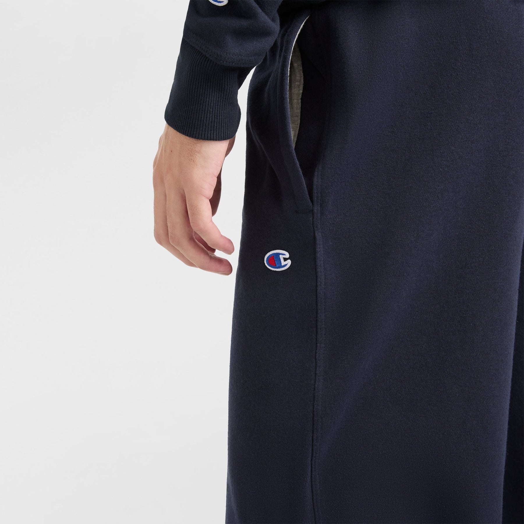 Powerblend Sweatpants, Open Hem, C Logo