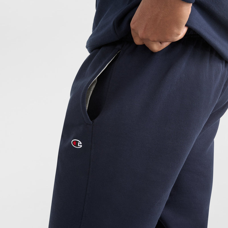 Powerblend Sweatpants, Cinched Bottom, C Logo