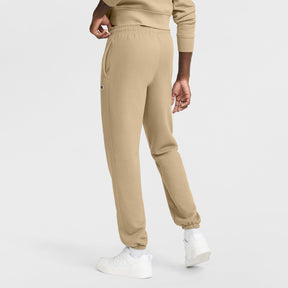 Powerblend Sweatpants, Relaxed Hem, C Logo