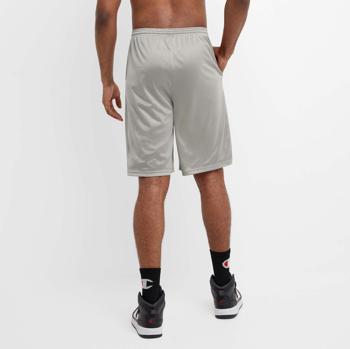 Classic Mesh Gym Shorts, C Logo - Big & Tall