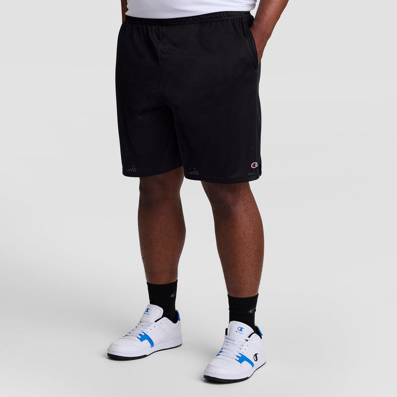 9" Classic Mesh Shorts, C Logo - Big & Tall
