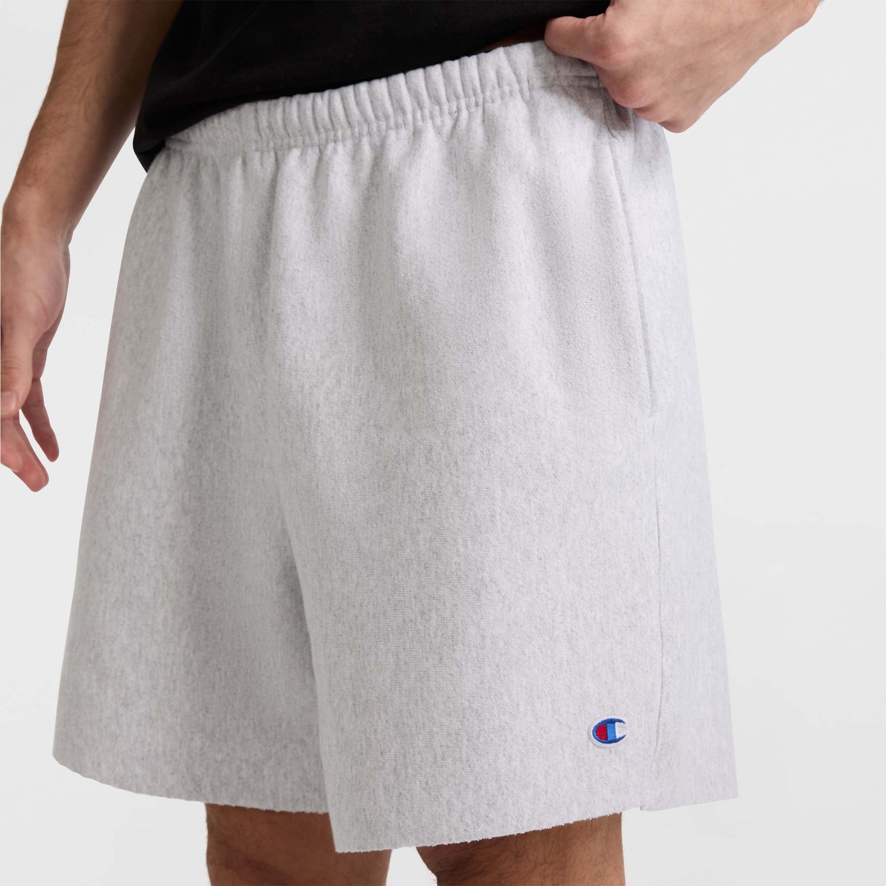 7" Reverse Weave Cut-Off Shorts, C Logo