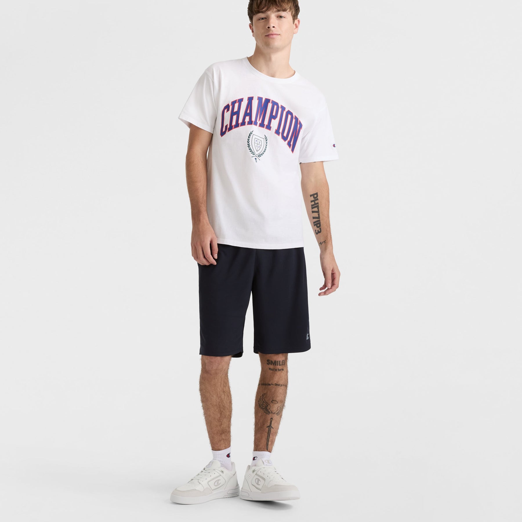Classic Graphic T-Shirt, Block Arch & Seal