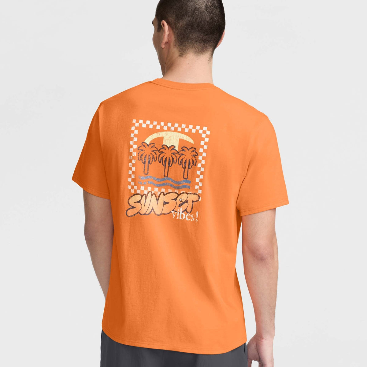 Classic Graphic T-Shirt, Sunset Vibes