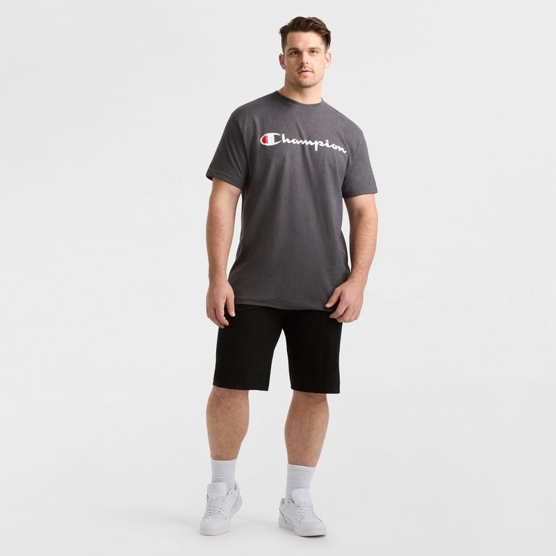 Classic Graphic T-Shirt, Script Logo - Big & Tall