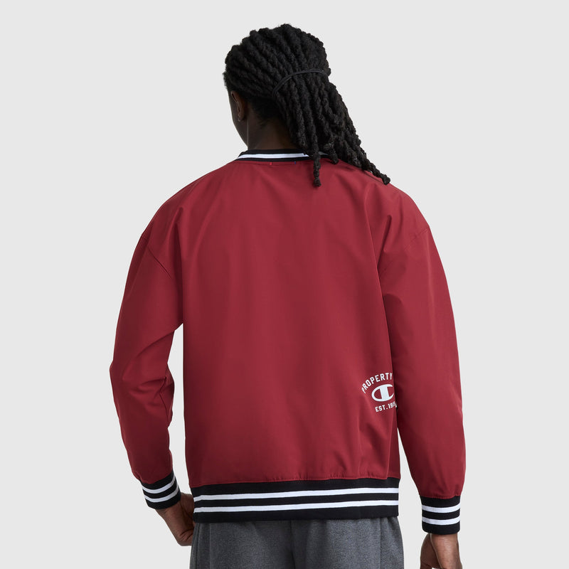 Gridiron V-Neck Pullover, C Logo