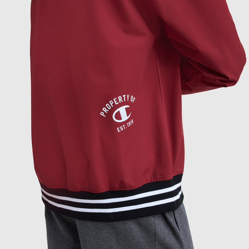 Gridiron V-Neck Pullover, C Logo