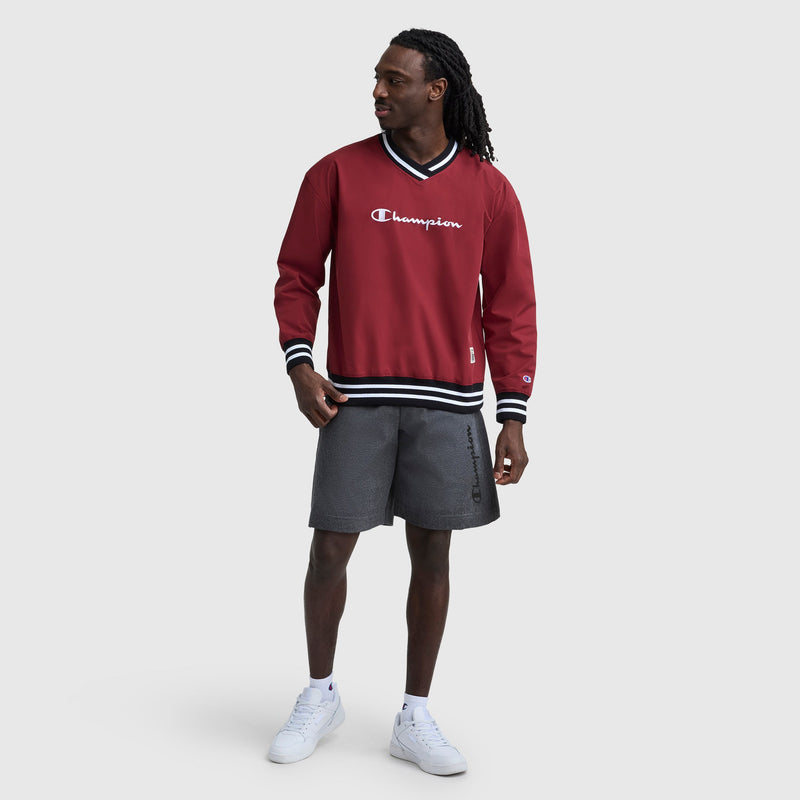 Gridiron V-Neck Pullover, C Logo