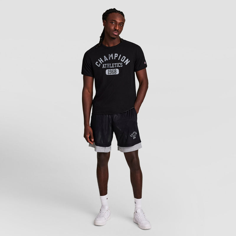 9" Gridiron Double Layer Short, C Logo