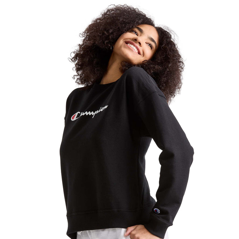 Powerblend Crewneck Sweatshirt, Script Logo