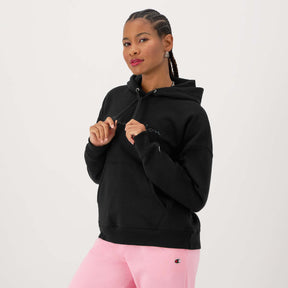 Powerblend Hoodie, Relaxed, Full Embroidered Script Logo