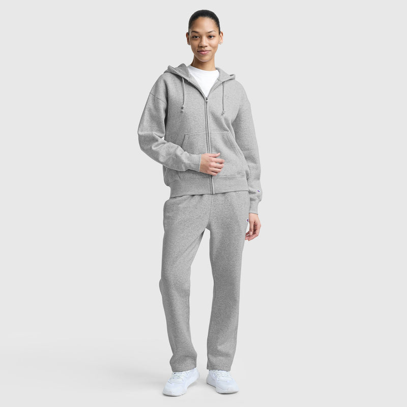 Powerblend Fleece Zip-Up Hoodie, C Logo