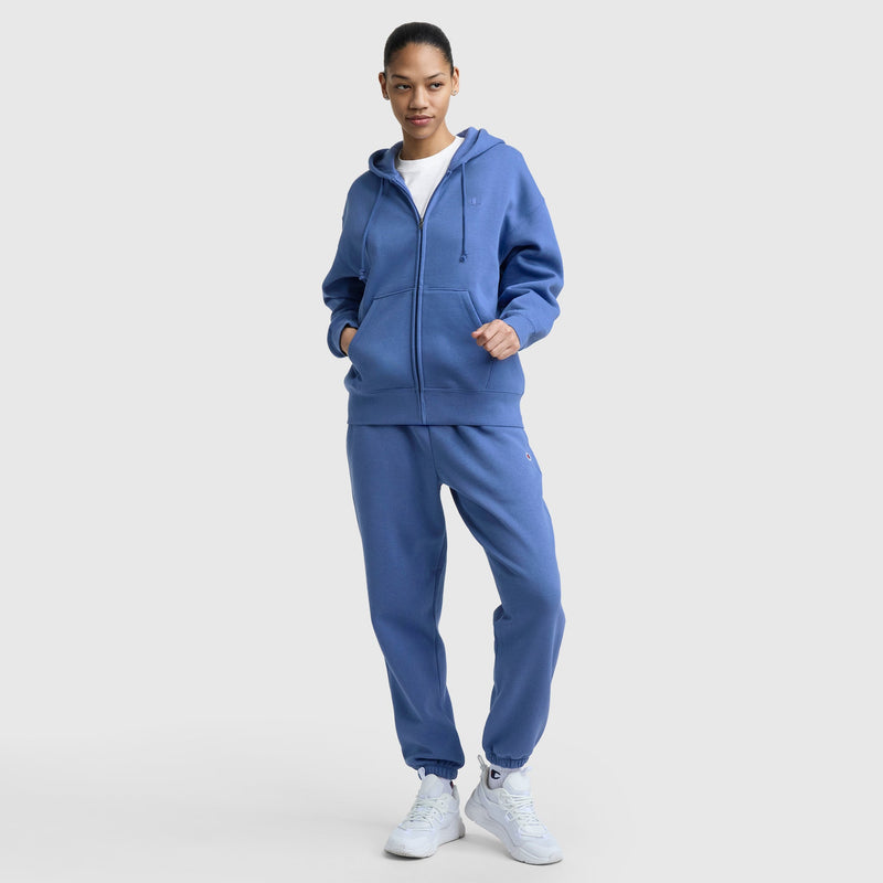 Powerblend Fleece Zip-Up Hoodie, C Logo