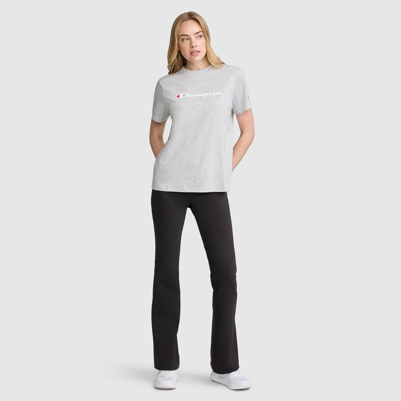 Soft Touch Flare Leggings, Anti Odor, C Logo