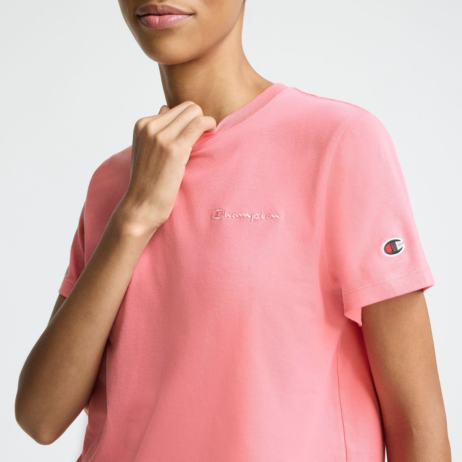 Classic T-Shirt, Tonal Left Chest Script
