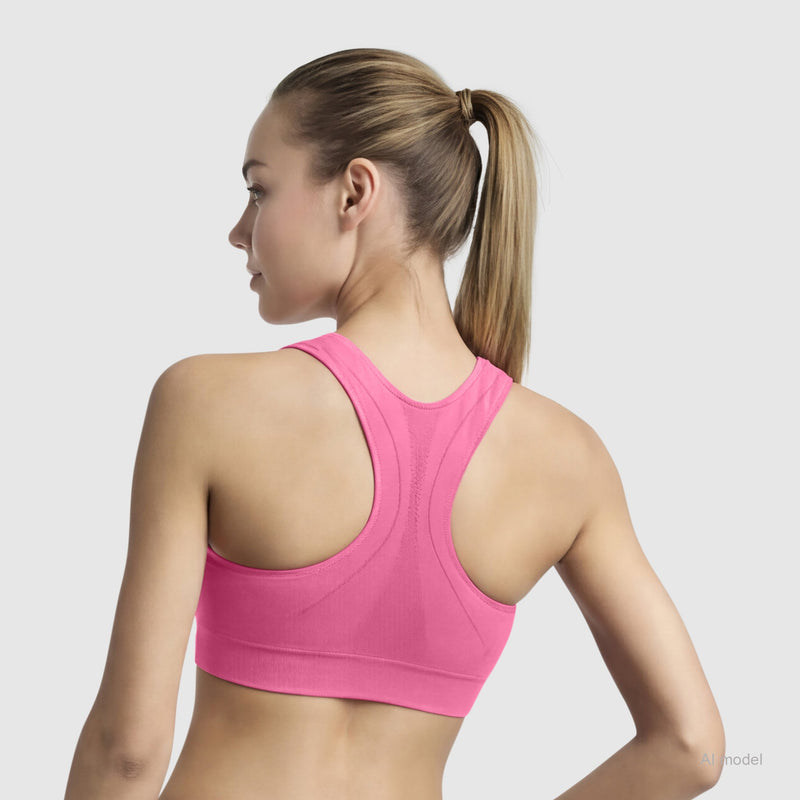 Seamless Racerback Sports Bra