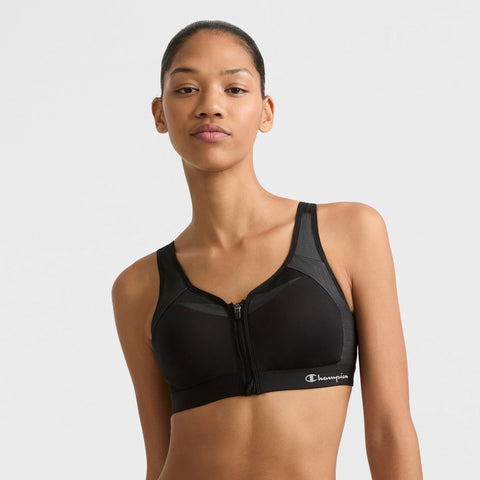 Motion Control Zip Sports Bra