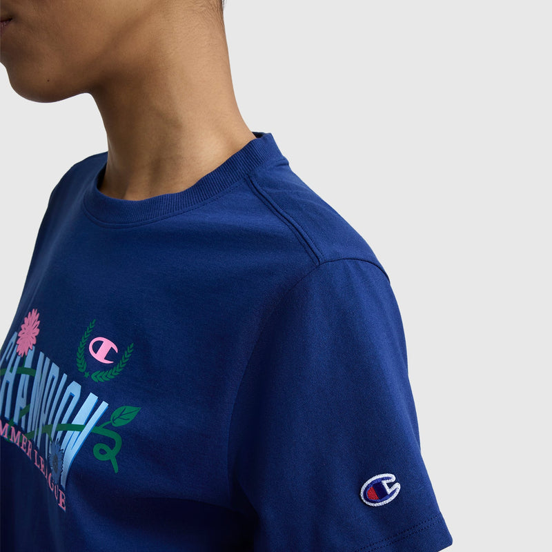 Summer League Graphic T-Shirt, C  Logo