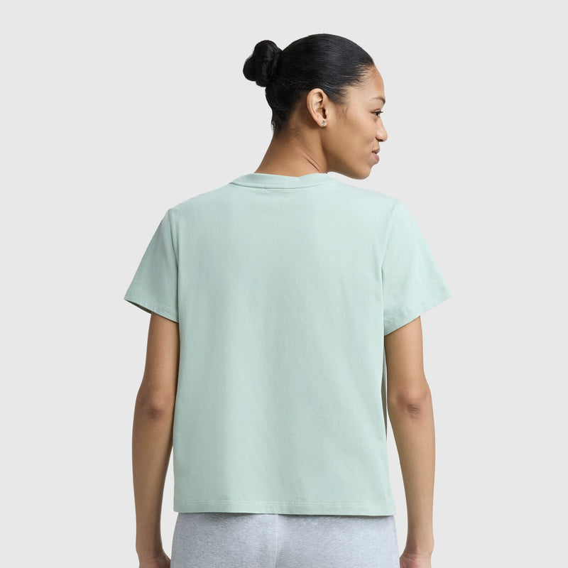 Floral Mesh "C" Graphic T-Shirt, C  Logo