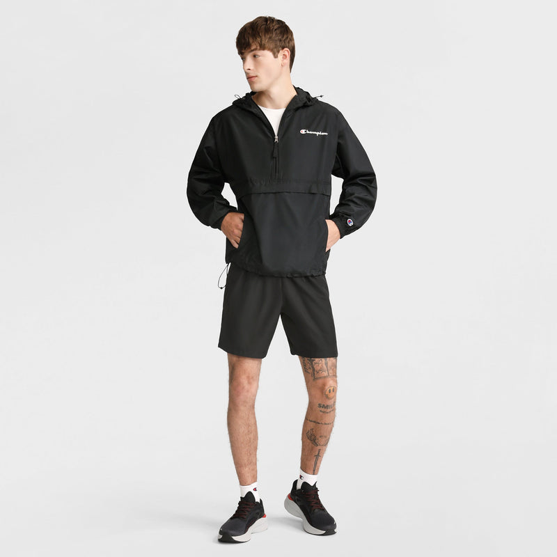 Stadium Packable Jacket, Script Logo