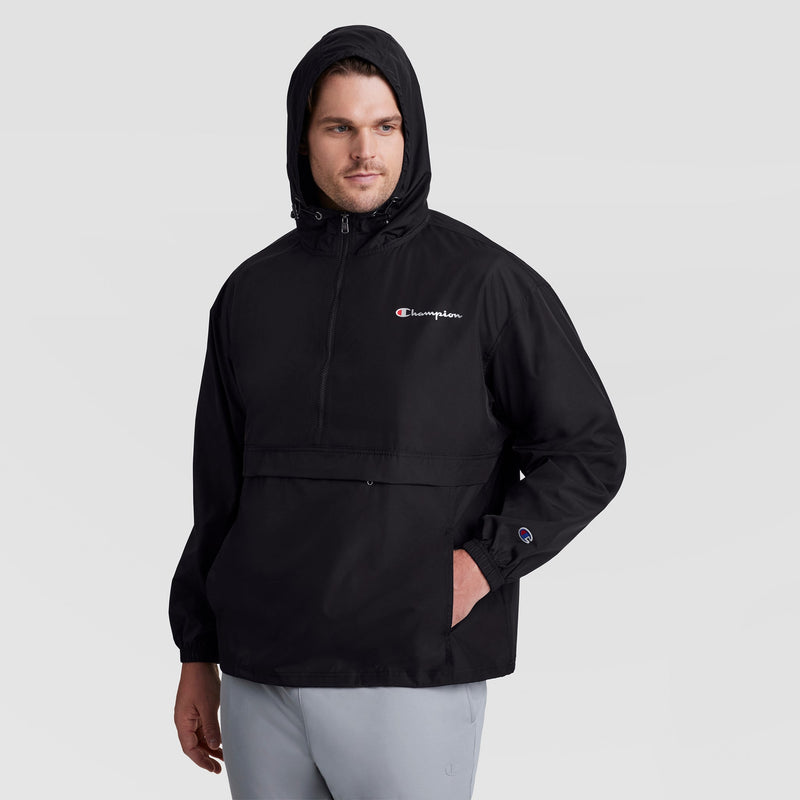 Stadium Packable Jacket, Script Logo - Big & Tall