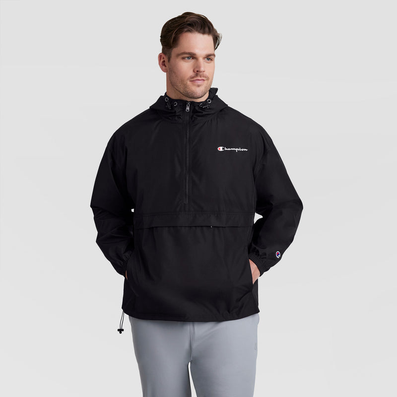 Stadium Packable Jacket, Script Logo - Big & Tall