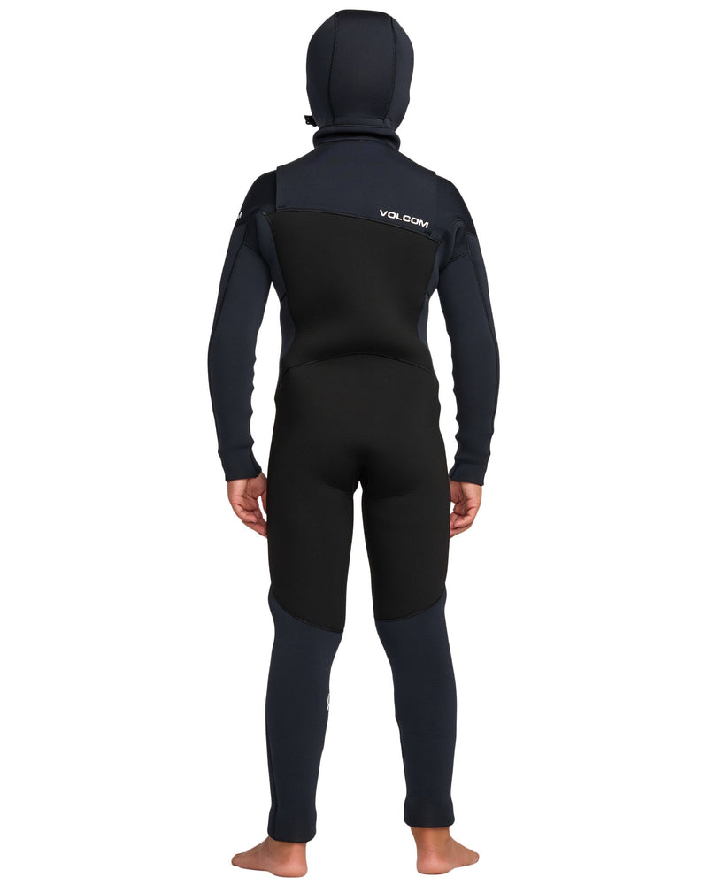 Kids' Big Boys' 5/4MM Hooded Chest Zip Full Wetsuit