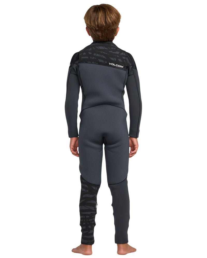 Kids' Big Boys' 3/2MM Modulator Chest Zip Full Wetsuit