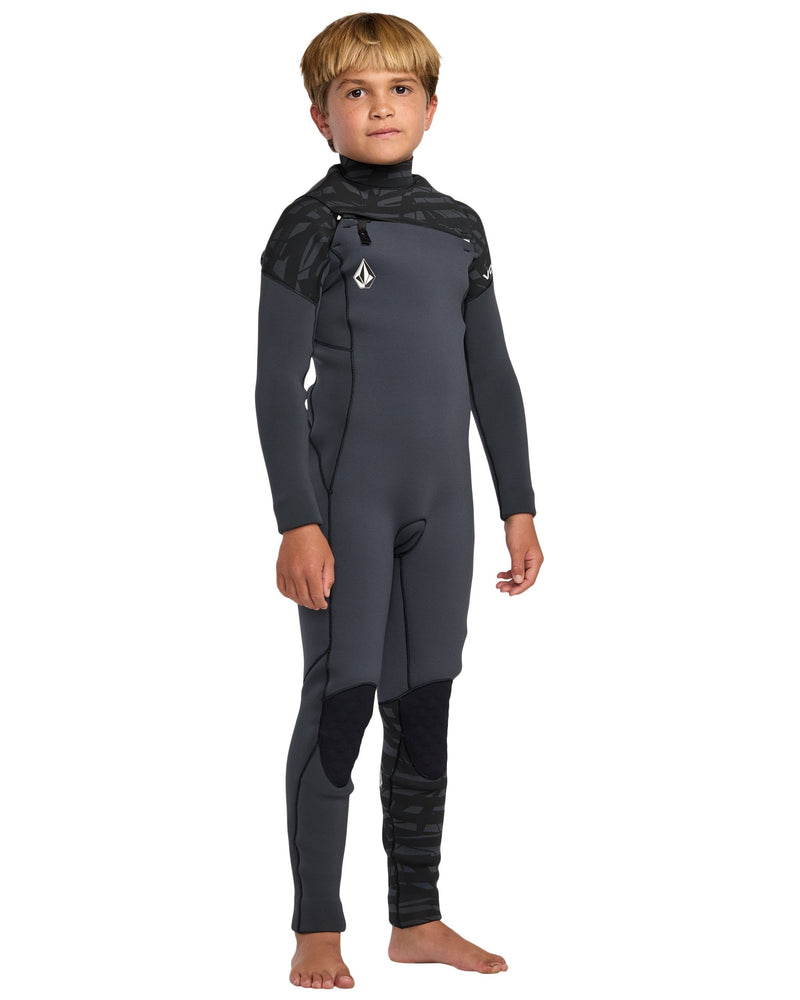 Kids' Big Boys' 3/2MM Modulator Chest Zip Full Wetsuit
