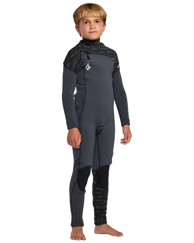 Kids' Big Boys' 4/3MM Modulator Chest Zip Full Wetsuit