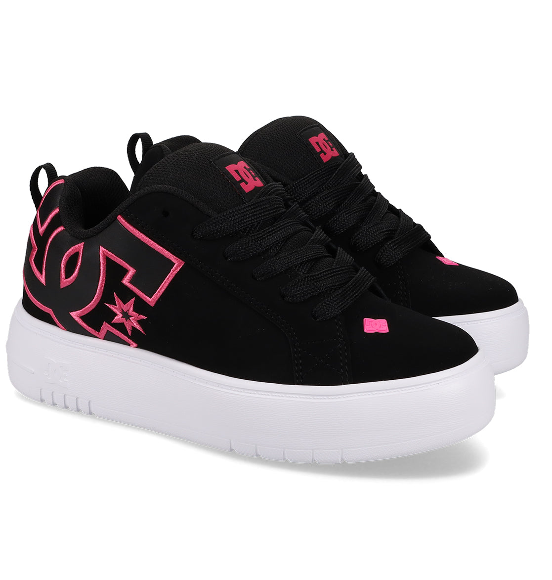 Women's Court Graffik Platform  Shoes - DC Shoes