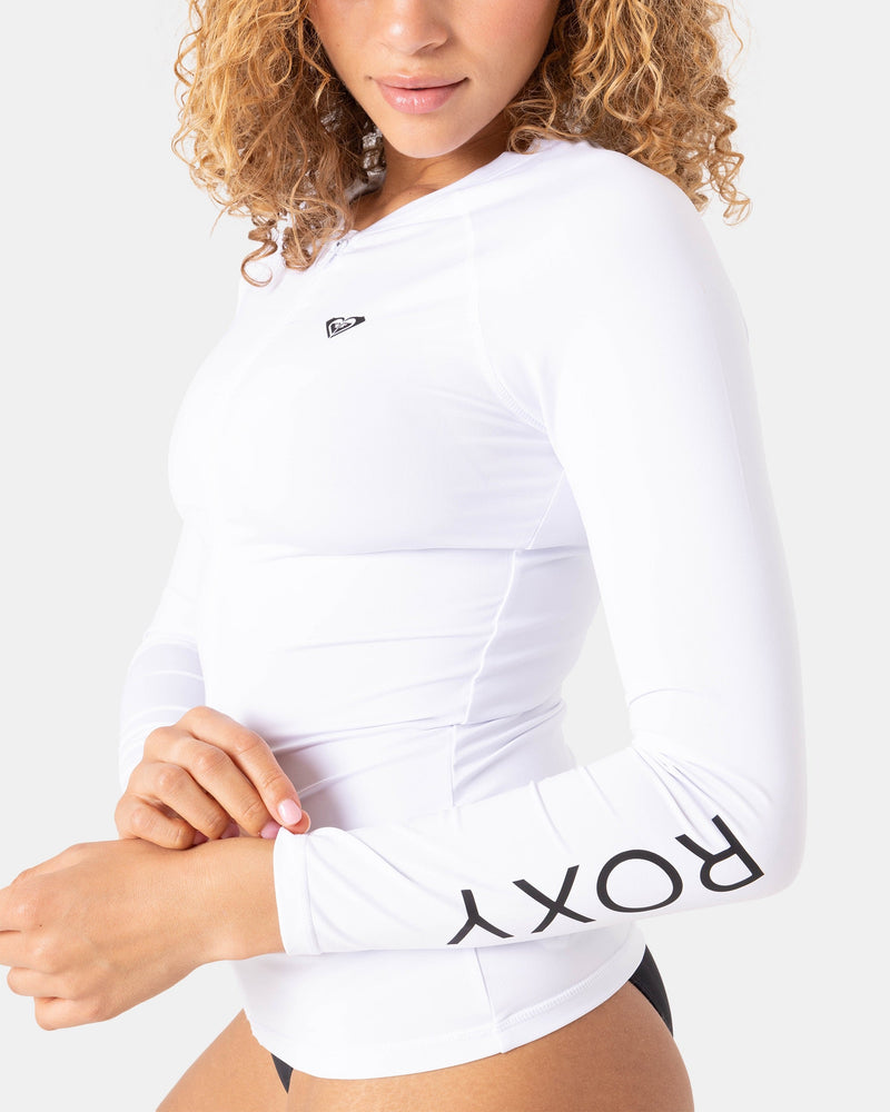 New Essentials Long Sleeve Zip Rashguard