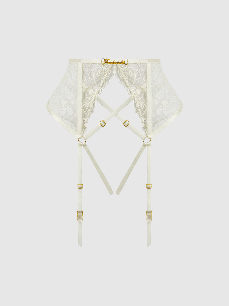 Melrose Embroidered Garter