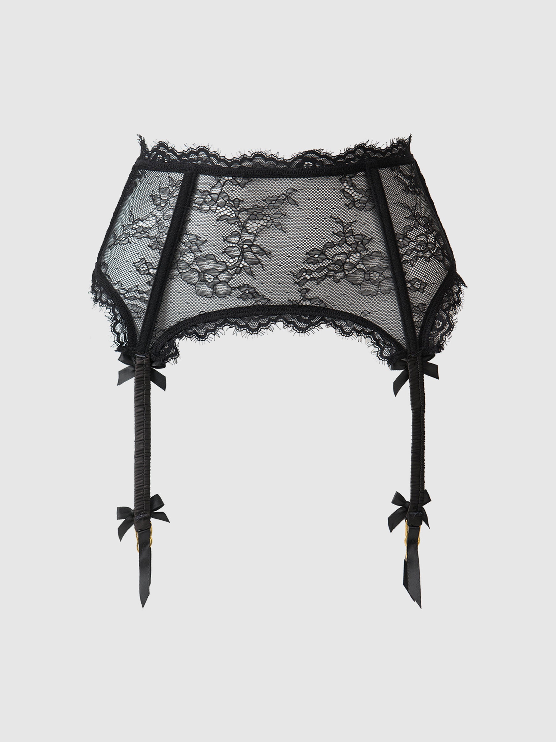 Luella Lace Garter Belt - Frederick's Of Hollywood