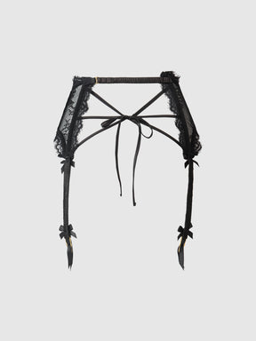 Luella Lace Garter Belt - Frederick's Of Hollywood
