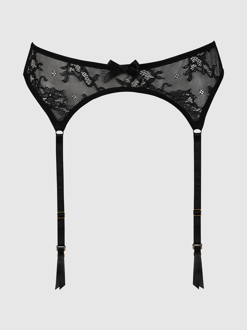Pia Lace Garter Belt