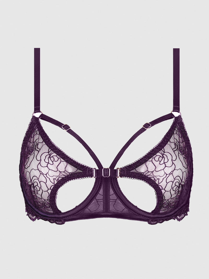 Melrose Strappy Cutout Bra